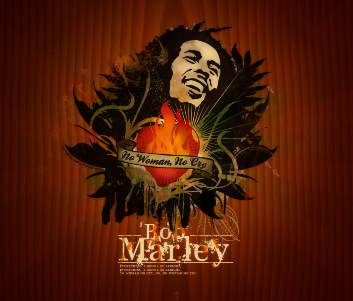 Screenshot №1 pro téma Bob Marley 1200x1024