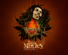 Fondo de pantalla Bob Marley 220x176