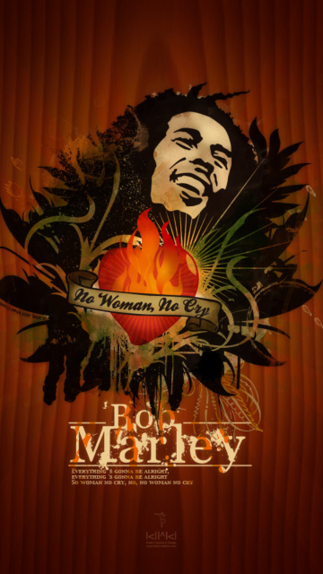 Bob Marley wallpaper 360x640