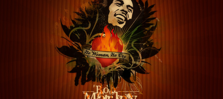 Das Bob Marley Wallpaper 720x320