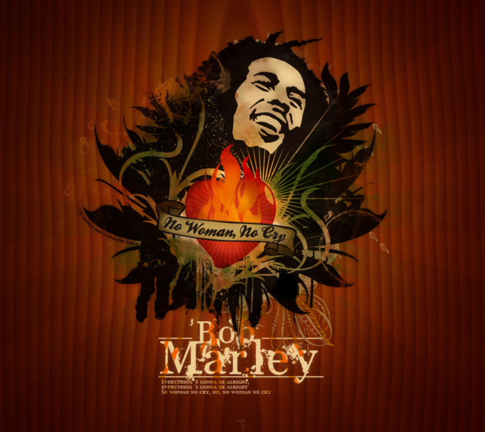 Bob Marley wallpaper 960x854