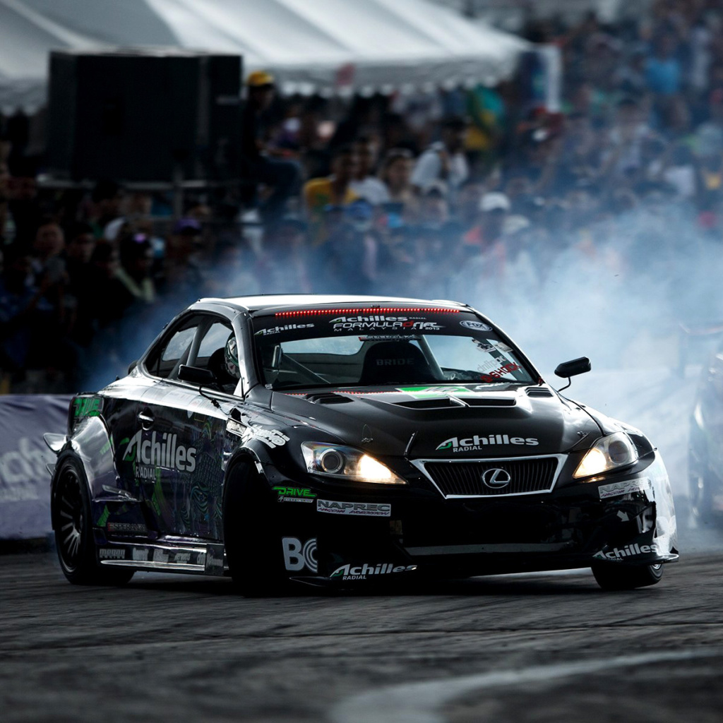 Fondo de pantalla Lexus Drift 1024x1024