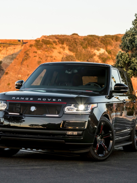 Das Range Rover STRUT with Grille Package Wallpaper 480x640