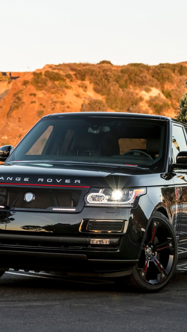 Das Range Rover STRUT with Grille Package Wallpaper 640x1136