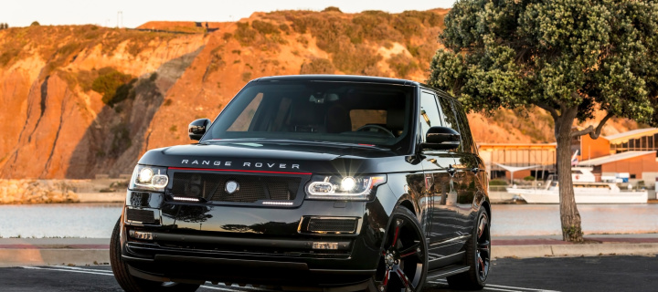 Das Range Rover STRUT with Grille Package Wallpaper 720x320