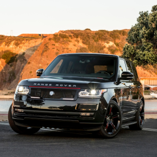 Kostenloses Range Rover STRUT with Grille Package Wallpaper für iPad