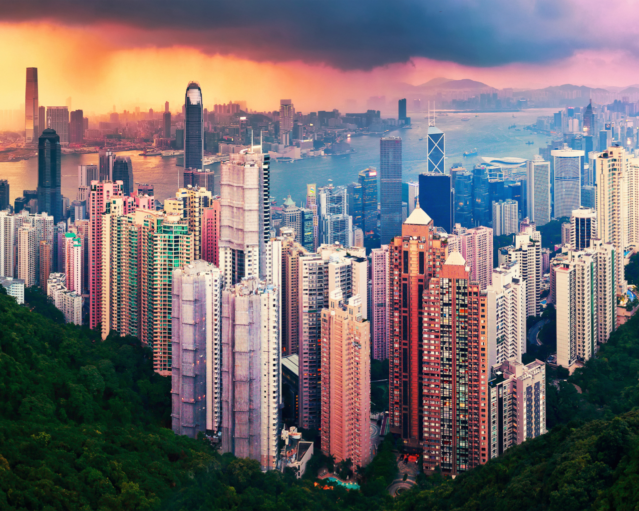 Das Hong Kong Wallpaper 1280x1024