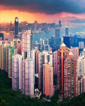 Das Hong Kong Wallpaper 176x220