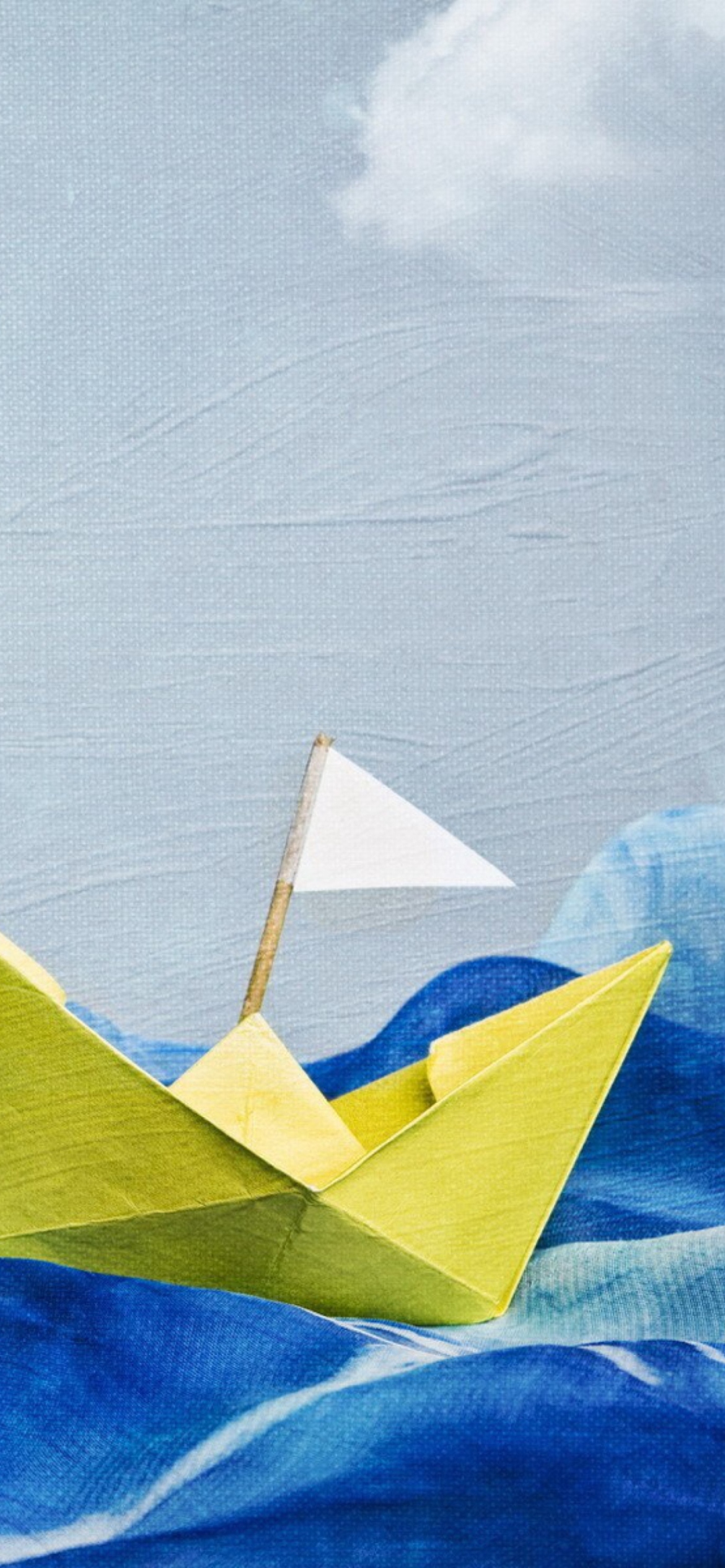 Das Paper Boat Wallpaper 1170x2532