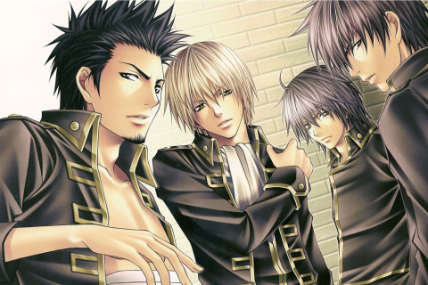 Gin Tama: Shinsengumi, Hijikata Toushirou screenshot #1 480x320