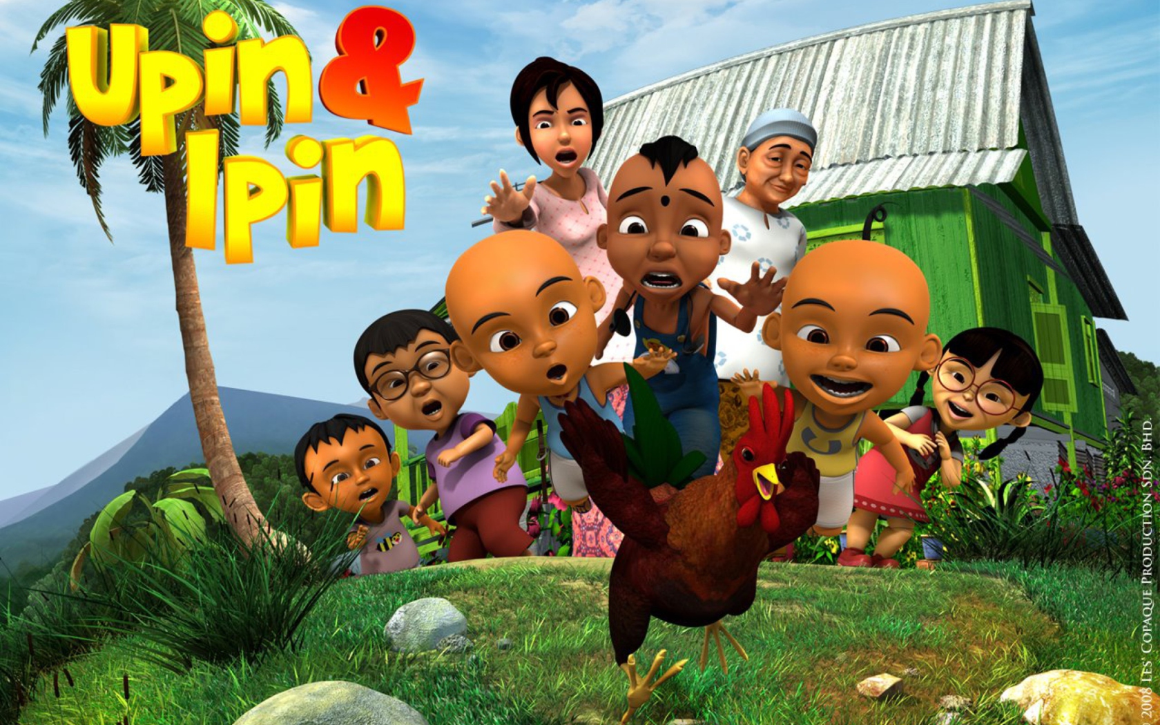 Upin & Ipin screenshot #1 1680x1050