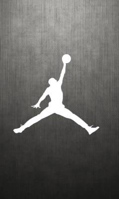 Das Michael Jordan Logo Wallpaper 240x400