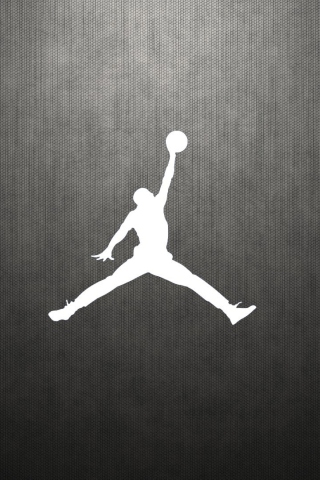 Fondo de pantalla Michael Jordan Logo 320x480