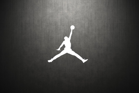 Fondo de pantalla Michael Jordan Logo 480x320