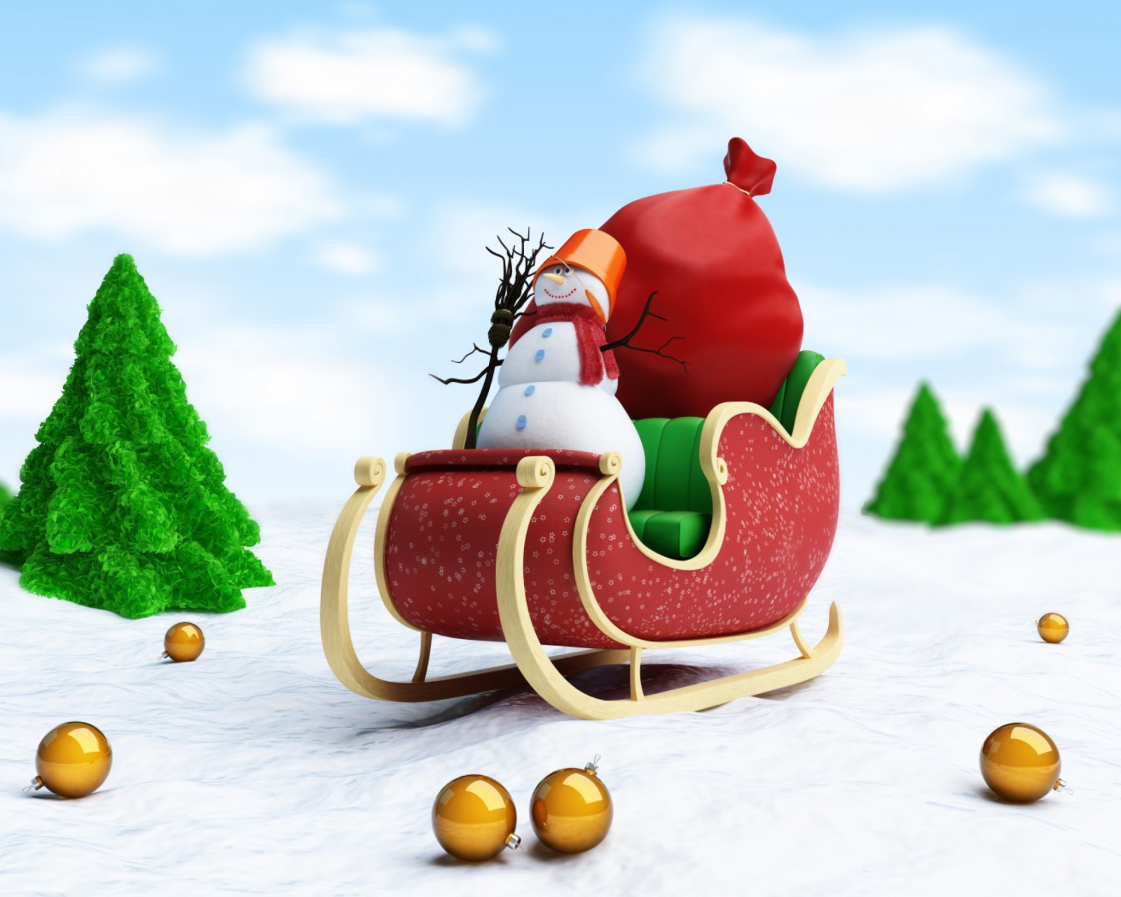 Santa's Snowman screenshot #1 1600x1280