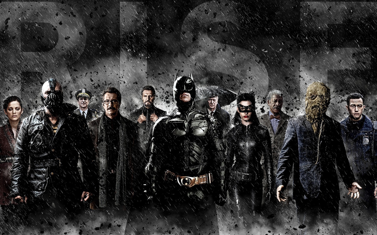 Batman Trilogy wallpaper 1280x800