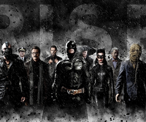 Batman Trilogy wallpaper 480x400