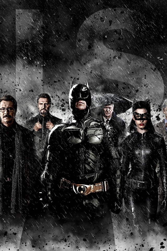 Batman Trilogy wallpaper 640x960