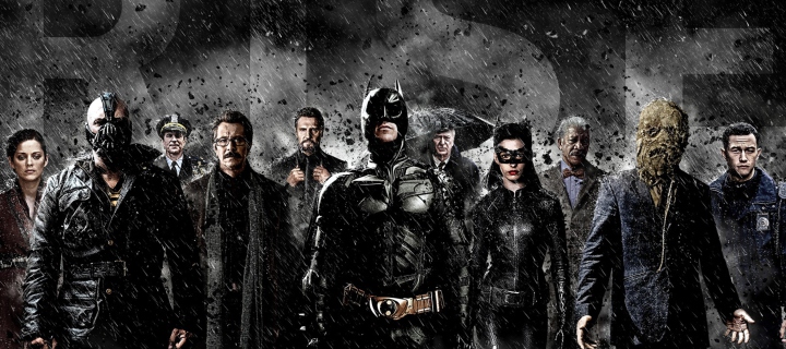 Batman Trilogy wallpaper 720x320