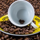 Coffee beans wallpaper 128x128