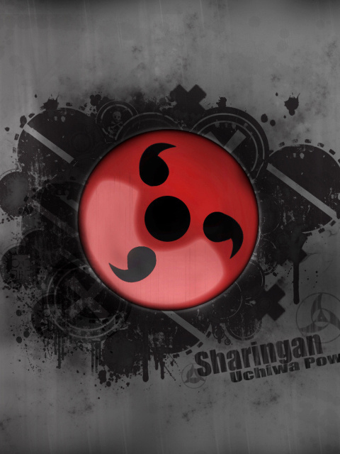 Screenshot №1 pro téma Sharingan, Naruto 480x640