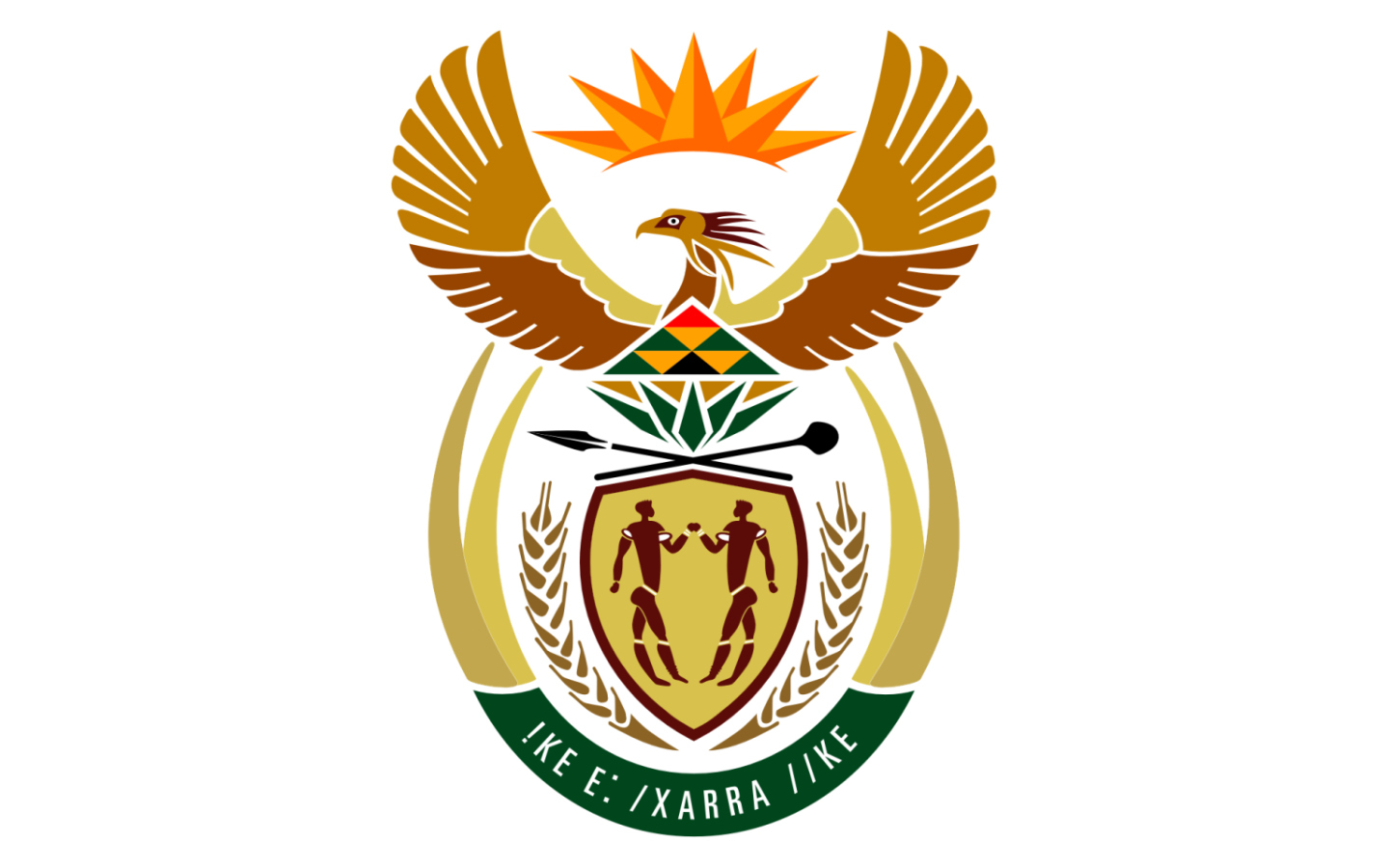Fondo de pantalla South Africa Coat Of Arms 1440x900
