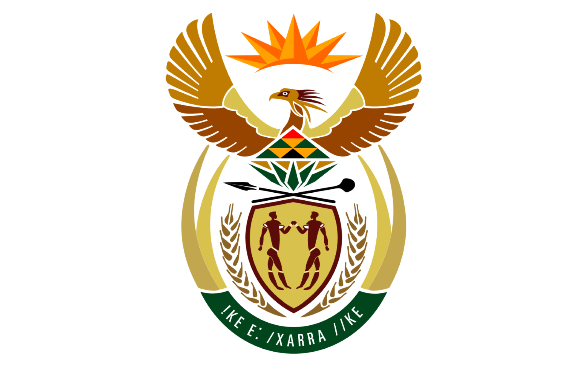 South Africa Coat Of Arms wallpaper 1920x1200