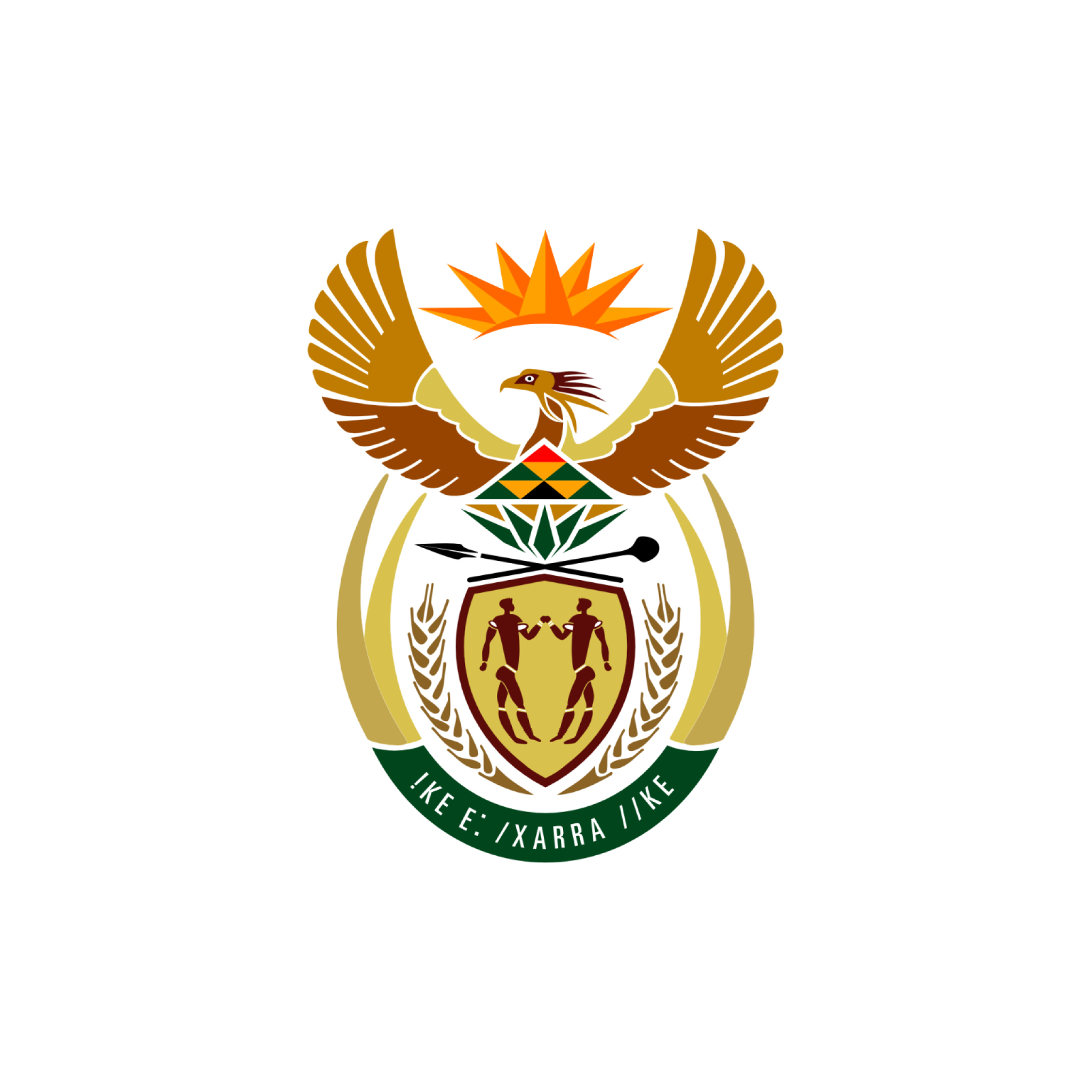 South Africa Coat Of Arms wallpaper 2048x2048