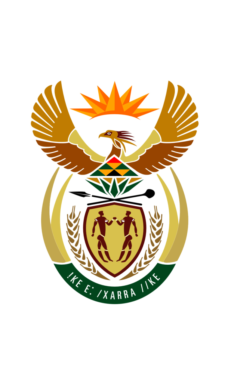 Fondo de pantalla South Africa Coat Of Arms 768x1280