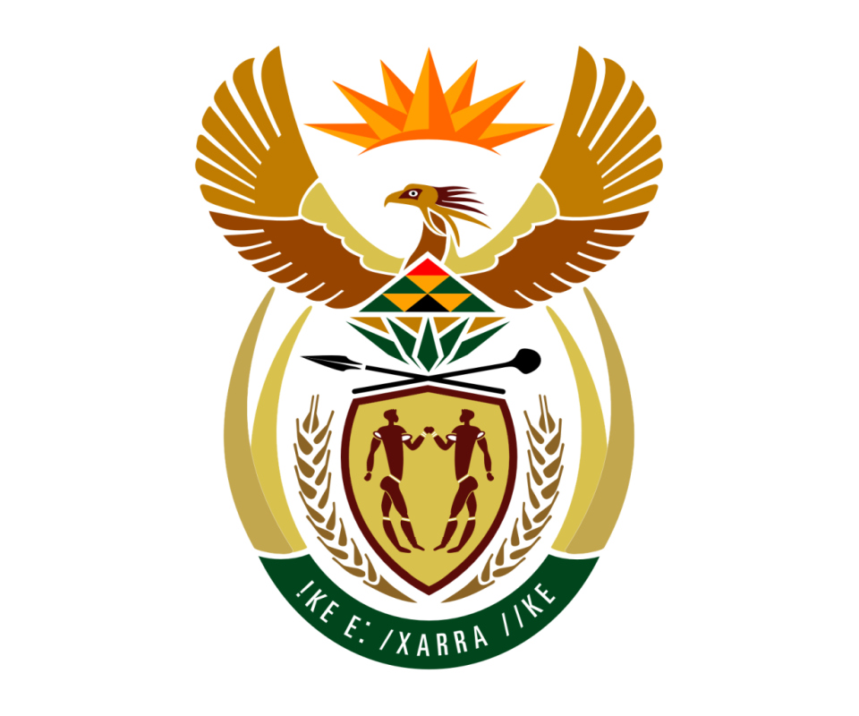 Das South Africa Coat Of Arms Wallpaper 960x800