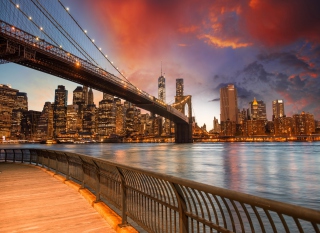 Kostenloses NYC - Brooklyn Bridge Wallpaper für Android, iPhone und iPad