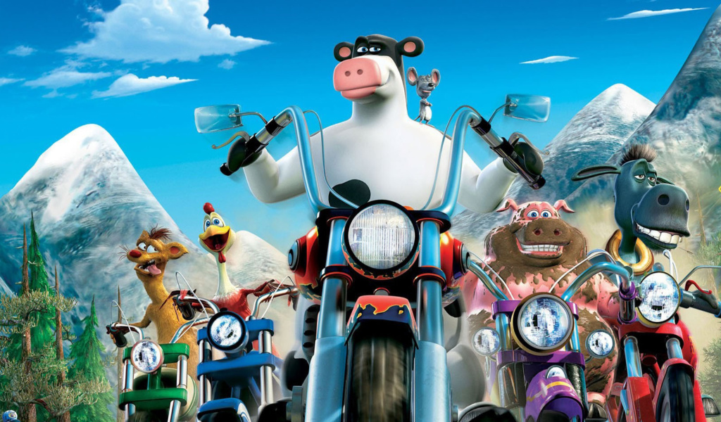 Das Barnyard The Original Party Wallpaper 1024x600