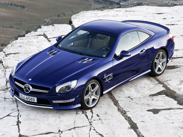 Sfondi Mercedes SL 65 AMG V12 Biturbo 640x480