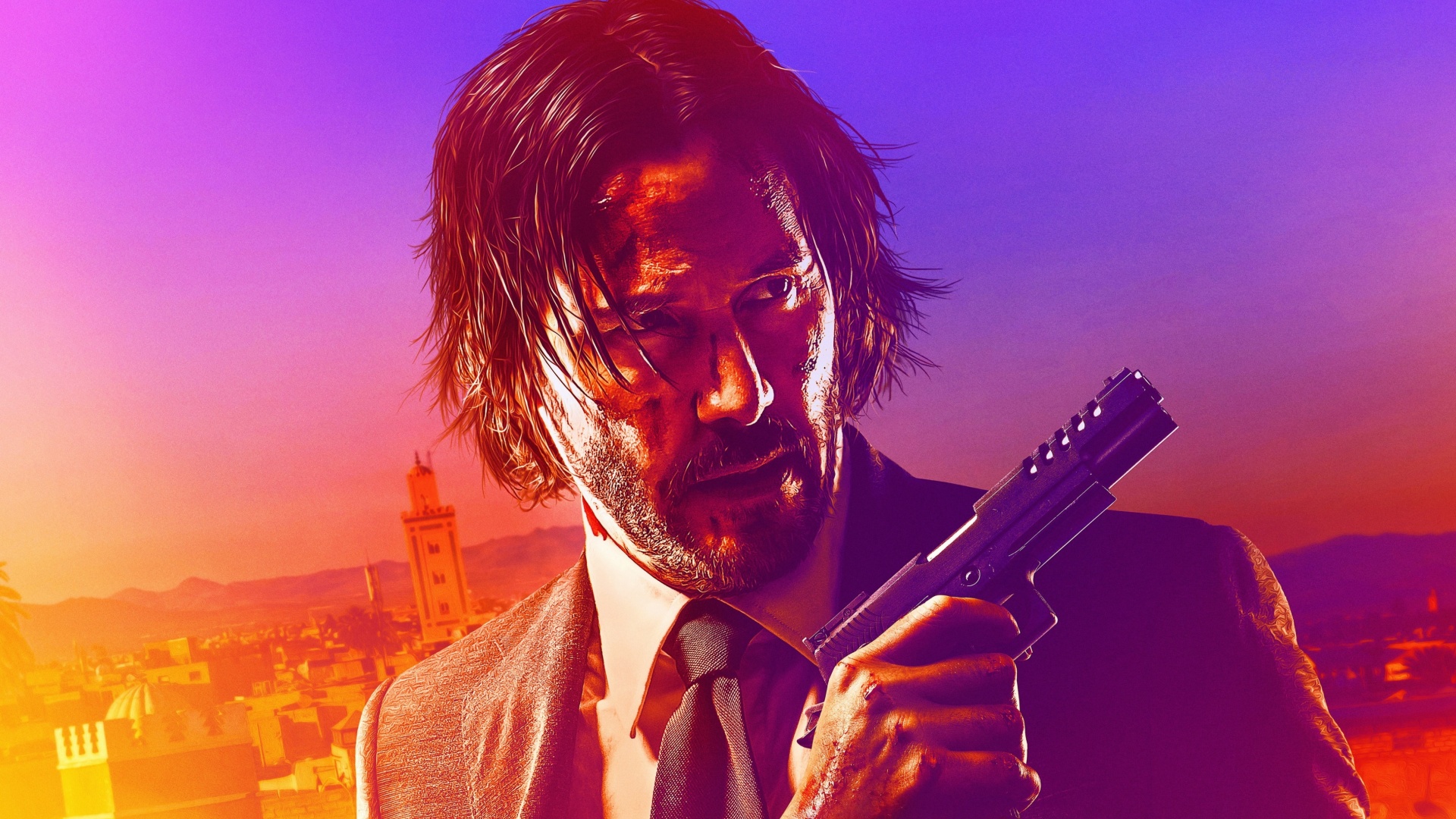 Das John Wick Chapter 3 Parabellum Wallpaper 1920x1080