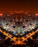 Das Beijing Panorama In China Wallpaper 128x160