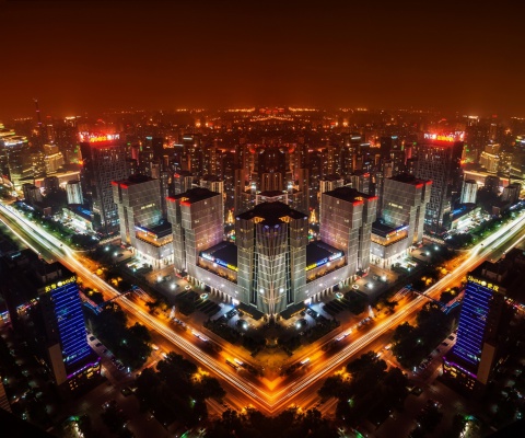 Sfondi Beijing Panorama In China 480x400