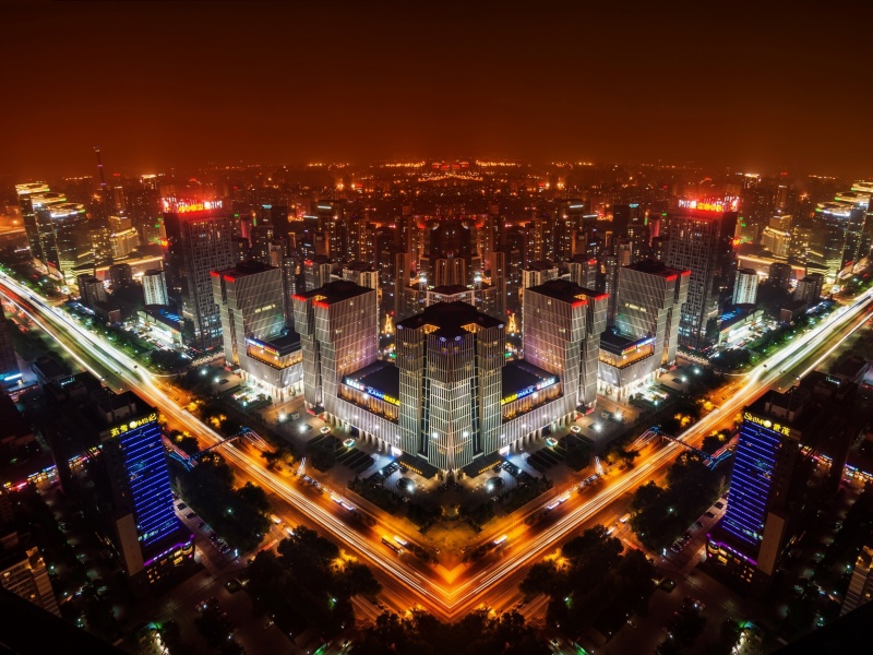 Screenshot №1 pro téma Beijing Panorama In China 800x600