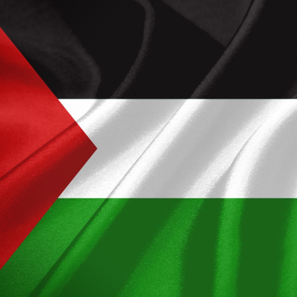 Palestinian flag wallpaper 1024x1024