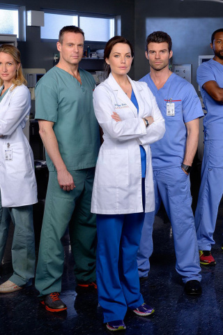 Das Saving Hope, Medical Drama Wallpaper 320x480