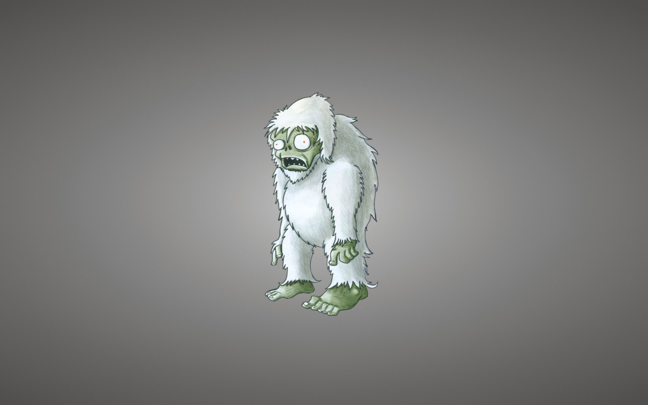 Screenshot №1 pro téma Zombie Snowman 1280x800