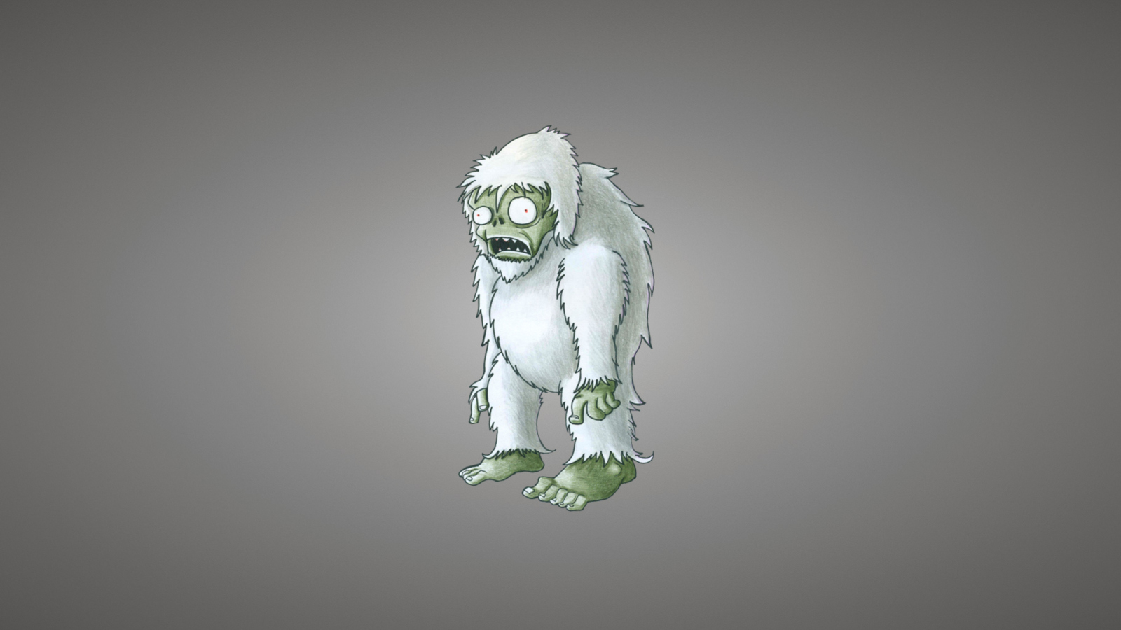 Sfondi Zombie Snowman 1600x900