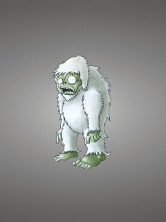 Fondo de pantalla Zombie Snowman 240x320