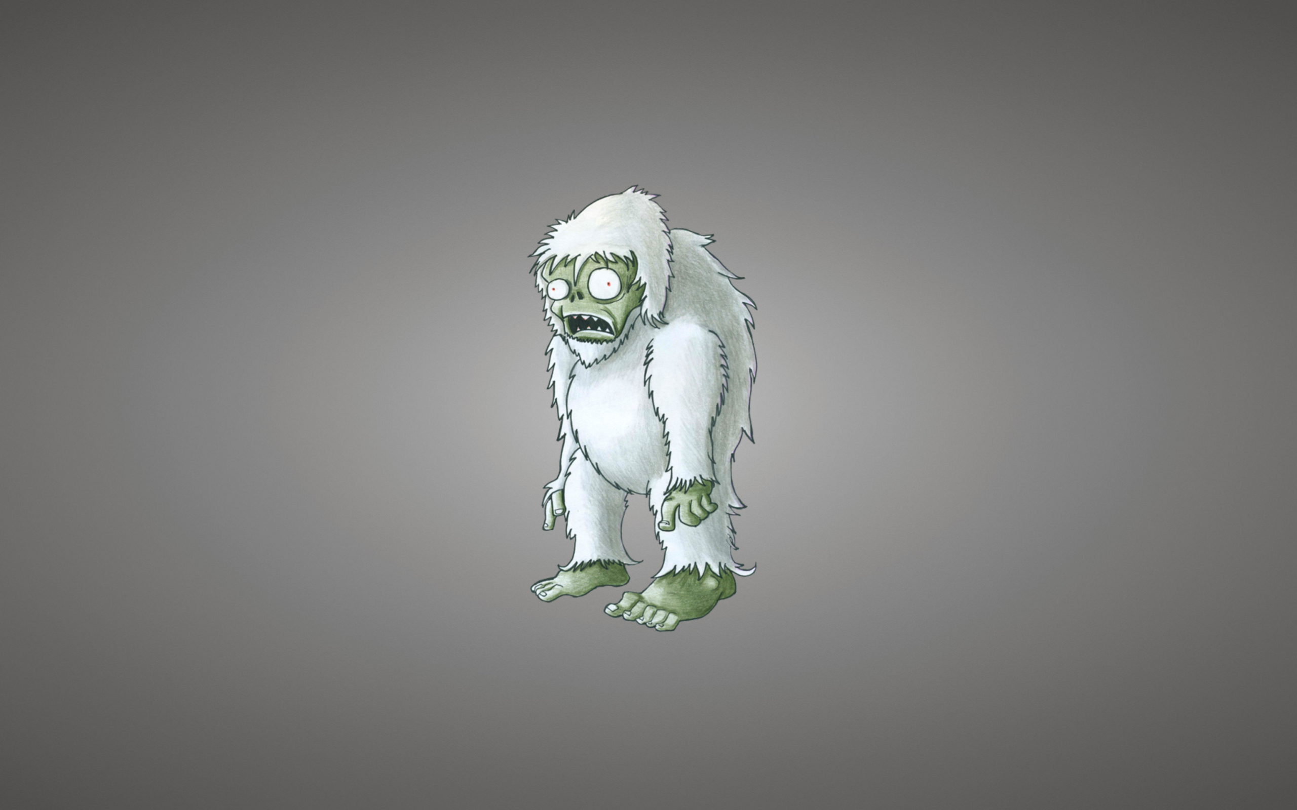 Screenshot №1 pro téma Zombie Snowman 2560x1600