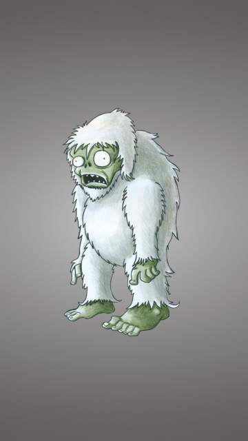 Das Zombie Snowman Wallpaper 360x640