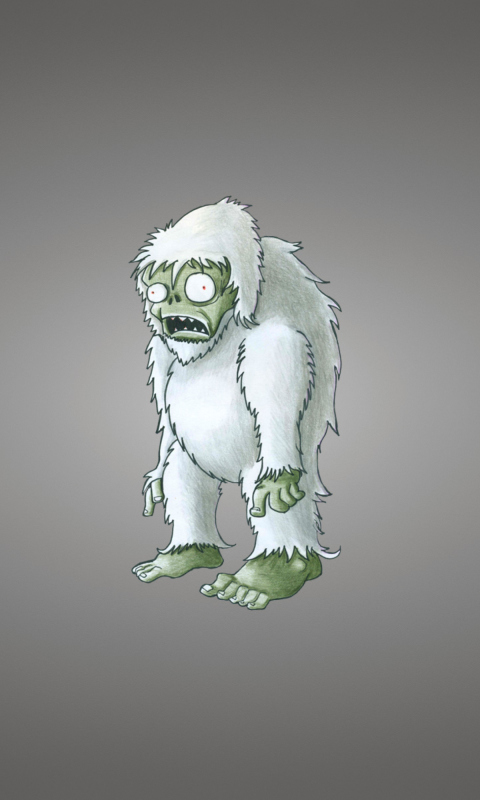 Sfondi Zombie Snowman 480x800