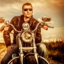Motorcycle Driver wallpaper 128x128