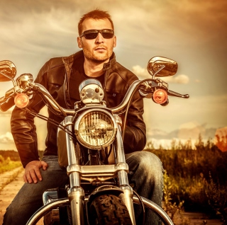 Motorcycle Driver sfondi gratuiti per iPad mini