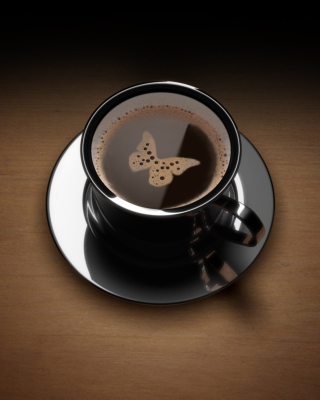 Butterfly Coffee - Obrázkek zdarma pro Sharp GX34