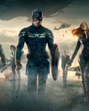 Fondo de pantalla Captain America The Winter Soldier Movie 176x220