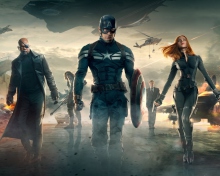 Das Captain America The Winter Soldier Movie Wallpaper 220x176